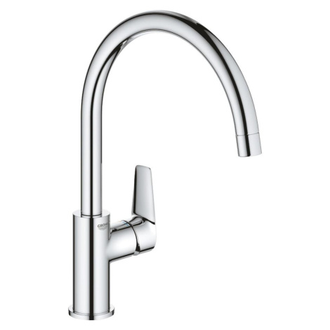 Dřezová baterie Grohe BauEdge 2020 s otočným ramínkem chrom 31233001