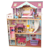 Dřevěný domeček pro panenky velikost Barbie 82x30x110 cm