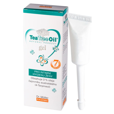 Dr. Müller Tea tree oil gel pro intimní hygienu ženy 7×7,5 g Dr.Müller