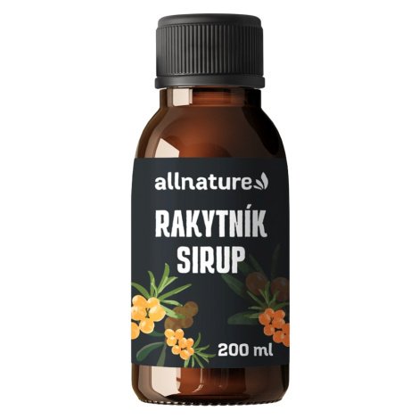 ALLNATURE Rakytníkový sirup 200 ml