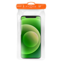 FIXED Float voděodolné pouzdro na mobil (IPX8) oranžové