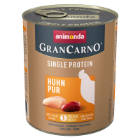 Animonda GranCarno Adult Single Protein 24 x 800 g - čisté kuřecí