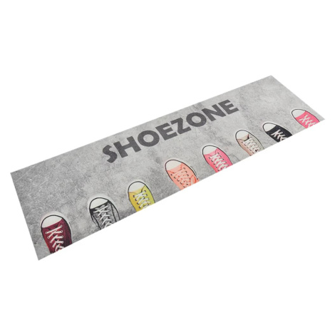 vidaXL Kuchyňský koberec omyvatelný Shoezone 45 x 150 cm samet