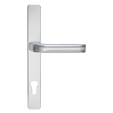 Klika ke dveře PVC stříbrná BAUMAX