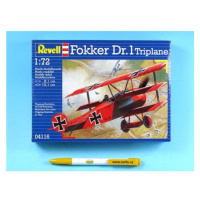 Plastic ModelKit letadlo 04116 - 'Fokker DR. 1 Triplane (1:72)