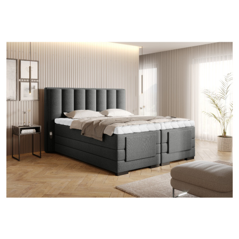 Boxspring Veros Rozměr: 160 x 200 cm, látka: Flores 4