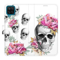 iSaprio flip pouzdro Crazy Skull pro Samsung Galaxy A12