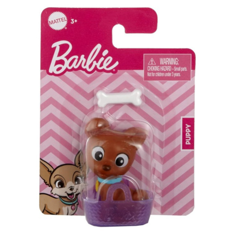 Mattel barbie® domácí mazlíček v košíčku pejsek, gww23