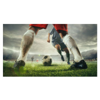 Fotografie Close up legs of football or, anton5146, 40 × 22.2 cm