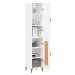 vidaXL Skříň highboard bílá 34,5 x 34 x 180 cm kompozitní dřevo