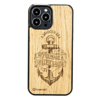 Pouzdro Bewood pro iPhone 13 Pro Max Kotva Dub