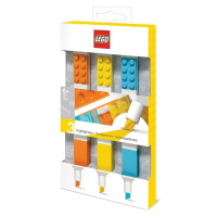 LEGO Stationery LEGO Zvýrazňovače, mix barev - 3 ks