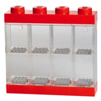 Sběratelská skříňka LEGO na 8 minifigurek - červená SmartLife s.r.o.
