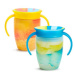 Munchkin Miracle 360° Tie Dye Cup Tropical žlutý a modrý 2 ks, 207 ml