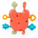 Dumel Senzorická hračka Krab s chrastícími prvky, TULIFUN