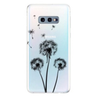 iSaprio Three Dandelions - black pro Samsung Galaxy S10e