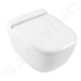 VILLEROY & BOCH Antheus Závěsné WC, DirectFlush, CeramicPlus, alpská bílá 4608R0R1