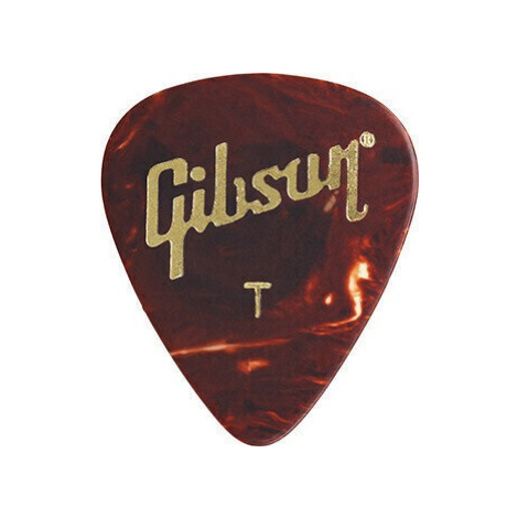 Gibson Celluloid Guitar Picks Tortoise Thin