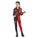 Guirca Dívčí kostým - Harley Quinn červeno/černý Velikost - děti: S