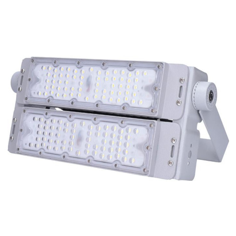 Solight LED venkovní reflektor Pro+2, 100W, 15000lm, 4000K, IP65, šedá