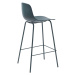Furniria Designová barová židle Jensen petrolejová