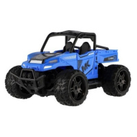 Auto RC buggy pick-up terénní modré 22cm plast 27MHz na baterie se světlem