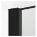 New trendy Walk-In New Modus Black 80 cm s černým rámem a s ozdobnými profily