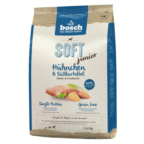 Bosch HPC Soft Junior s kuřecím masem a sladkými bramborami 2,5 kg