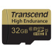 Transcend 32GB microSDHC UHS-I U1 (Class 10) High Endurance MLC průmyslová paměťová karta (s ada