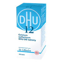 DR. SCHÜSSLERA Calcium sulfuricum DHU D6 No.12 200 tablet