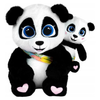Huggy luv interaktivní plyšová hračka panda mami a baobao