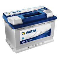 Autobaterie Varta Blue Dynamic 74Ah, 12V, 680A, E12