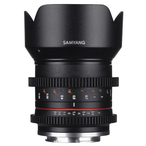 Objektiv Samyang MF 21mm T1.5 Video APS-C Sony E