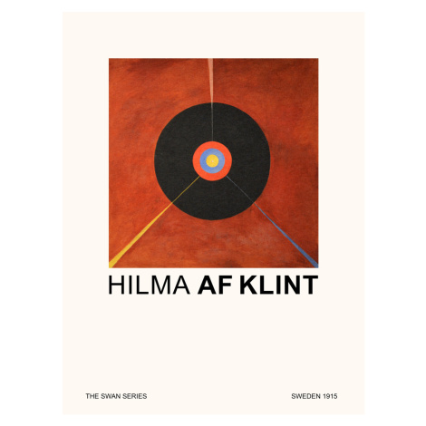 Obrazová reprodukce The Swan No.18 (Special Edition) - Hilma af Klint, (30 x 40 cm)