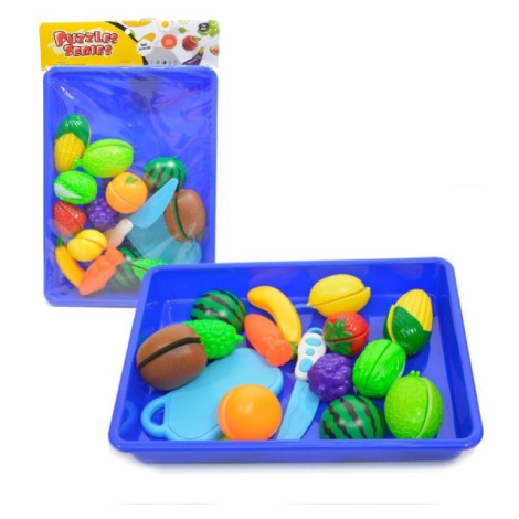 Sada zeleniny a ovoce na krájení - modrá Toys Group
