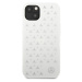 Mercedes MEHCP13MESPWH hard silikonové pouzdro iPhone 13 6.1" white Silver Stars Pattern