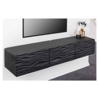 LuxD Designový závěsný TV stolek Gavrilla 160 cm černé mango