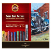 KOH-I-NOOR Set of Artist's Extra Soft Pastels Sada suchých pastelů 24 ks