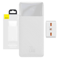 Powerbanka Baseus Bipow 30000mAh, 2xUSB, USB-C, 20W (bílá)