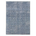Diamond Carpets koberce Ručně vázaný kusový koberec Diamond DC-JK 1 Silver/blue - 140x200 cm