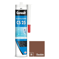 Silikon sanitární Ceresit CS25 58 chocolate 280 ml