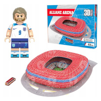 Fotbalový stadion Allianz Arena Fc Bayern Mnichov Puzzle 3D 63 el Bonus