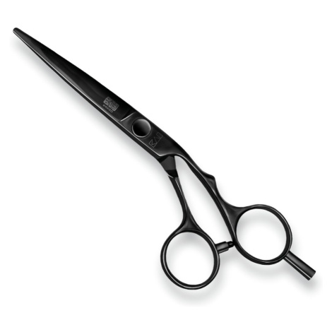 Kasho Silver KSI DLC Black Edition Offset Scissors - profesionální kadeřnické nůžky s DLC povrch