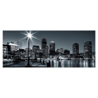MP-2-0016 Vliesová obrazová panoramatická fototapeta Boston + lepidlo Zdarma, velikost 375 x 150