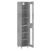 vidaXL Skříň highboard betonově šedá 34,5x34x180 cm kompozitní dřevo