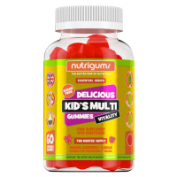 Nutrigums Kids Multi Vitality 60 želé - malina