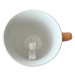 Hrnek KOČKA - protahující se, broskvová barva, 325 ml - Creature Cups