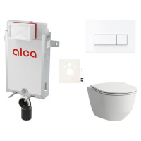 Cenově zvýhodněný závěsný WC set Alca k zazdění + WC Laufen SIKOAL7
