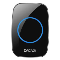 CACAZI A10 bezdrátový 1x přídavný přijímač - černý