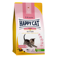 Happy Cat Young Kitten venkovská drůbež 4× 1,3 kg